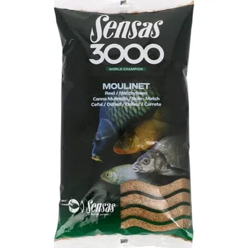 Návnadová surovina Sensas Krmení 3000 Moulinet Special Anglaise (Angličák) 1kg