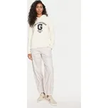 Gant Mikina Logo 4200847 Écru Relaxed Fit XS