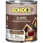 Bondex Classic Tenkovrstvá lazura, redwood, matná, 750 ml 467983
