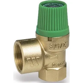 Ventil Membránový bezpečnostní ventil SVE-SOL pro solární systémy 1/2" x 3/4" - 4bar