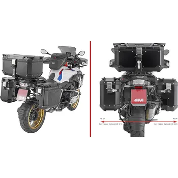Zavazadlo na motocykl BMW R1200GS 13-/Adv.14-18 R1250GS 19-23/Adv boční nosiče PLOS5108CAM