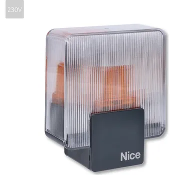 ELAC maják ERA LIGHT Nice - výstražná lampa 110 -230 V/AC s integrovanou anténou, 433,92 MHz, 155 x 130 mm, náhrada za majáky LUCY, EL, MLT