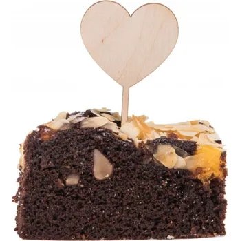 Dřevěné zapichovátko - Srdce