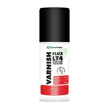 Stavebniny AG TermoPasty FLUX VARNISH LT-4 lak pro DPS/PCB, sprej množství 100 ml