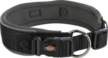 Obojek pro psa Trixie Premium 1995501 černý/grafit 27-35 cm/2,5 cm