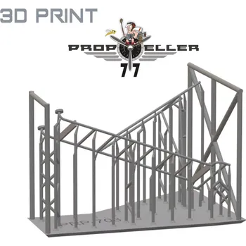 Plastikový model 77PROPELLER 1/48 MIG-21 Ladder w/ chocks