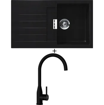 Granitový dřez Granitový dřez SET Schock SIGNUS D-100 Puro + Schock KAVUS 559027 Puro