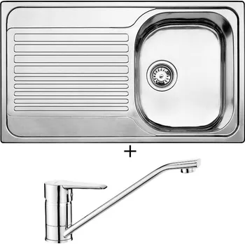 Nerezový dřez Nerezový dřez SET Blanco TIPO 45 S nerez přírodní lesk 511942 + Deante CORIO BFC 060M chrom