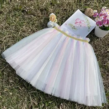 Dívčí sukně Dívčí princeznovská tutu sukně - SK2304 Vícebarevná,29 x 41 cm