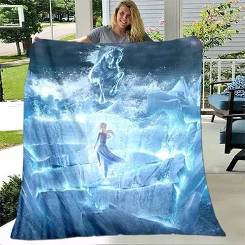 Dětská deka Dětská deka s motivy Ledového království - 11,150x180cm