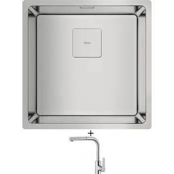 Nerezový dřez Nerezový dřez SET Teka FLEXLINEA RS15 40.40 X nerez + Teka IN 938 CR chrom