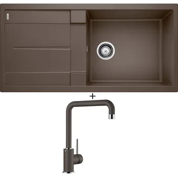 Granitový dřez Granitový dřez SET Blanco METRA XL 6 S kávová 515143 + Blanco MILI kávová 523111