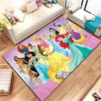 Koberec Velký dětský koberec s princeznami - O,160x230cm