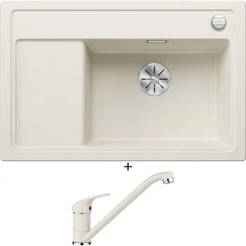 Granitový dřez Granitový dřez SET Blanco ZENAR XL 6 S Compact bílá soft 527185 + Blanco DARAS bílá soft 526935