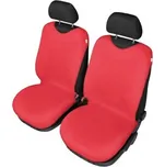 Autopotahy Tričko BAVLA na přední sedadla - červené
