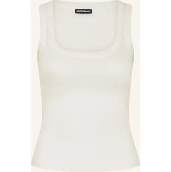 Jacquemus Dámský Top Le Debardeur Gros Grain, režná, 42
