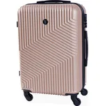 Cestovní kufr BERTOO Milano - champagne 70 l, 65x45x26 cm, XL