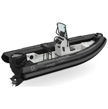 Člun Člun nafukovací Zodiac PRO 5.5 Strongan válce černé trup světle šedý