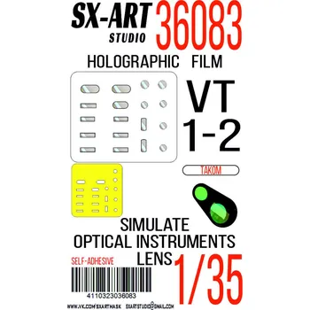 Plastikový model SX-ART 1/35 Holographic film VT 1-2 (TAKOM)