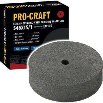 Brusný kotouč Brusný kotouč pro brousku na nože Procraft S46X15/1 /EM100