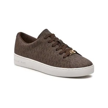 Dámské tenisky Sneakersy MICHAEL Michael Kors Keaton Lace Up 43R4KTFS1B Hnědá 35