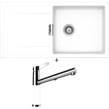 Kuchyňský dřez Granitový dřez SET Schock MONO D-100L Day + Schock SC-510 554120 Day