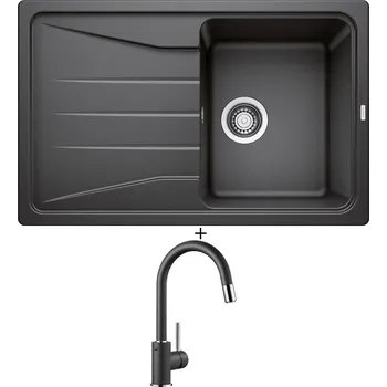 Granitový dřez Granitový dřez SET Blanco SONA 45 S antracit 519662 + Blanco MIDA-S antracit 521455