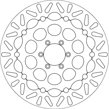 Brzdový kotouč brzdový kotouč plovoucí, NEWFREN DUCATI 996 1999-2001