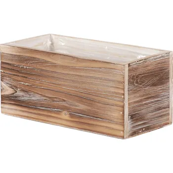 Autronic Obal na květiny, dřevěný. Přírodní barva. - AB2207 NAT-L