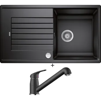 Granitový dřez Granitový dřez SET Blanco ZIA 5 S antracit s excentrem + Blanco DARAS-S antracit 517732
