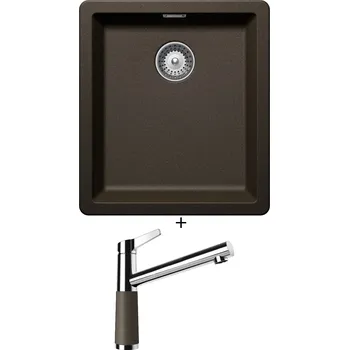 Granitový dřez Granitový dřez SET Schock GREENWICH N-100S Bronze + Schock SC-510 554000 Bronze