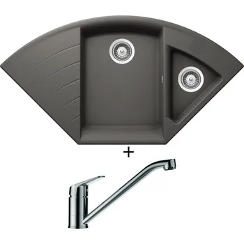 Granitový dřez Granitový dřez SET Schock LOTUS C-150 Silverstone + Schock EVINAS 577000 nerez