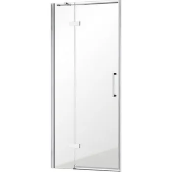 Sprchové dveře ROSS LINE 80 jednokřídlé sprchové dveře Varianta: Levá čiré bezpečnostní sklo 6 mm s povrchovou úpravou EASY CLEAN