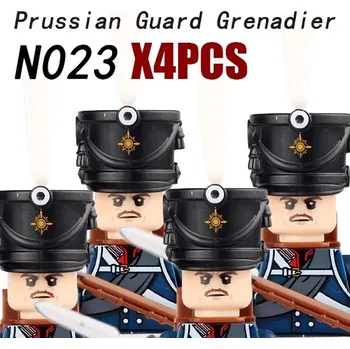 Stavebnice LEGO Komponenty k vojenské stavebnici | styl Lego - N023-4KS