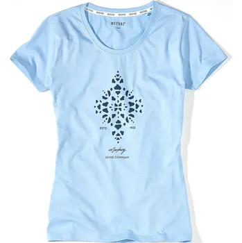 MUSTANG Dámské modré tričko ROSALIE L 6233_2100.550