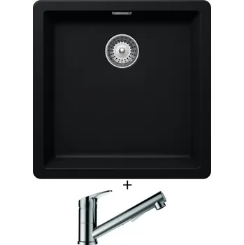 Granitový dřez Granitový dřez SET Schock GREENWICH N-100 Puro + Schock EVINAS 577120 nerez