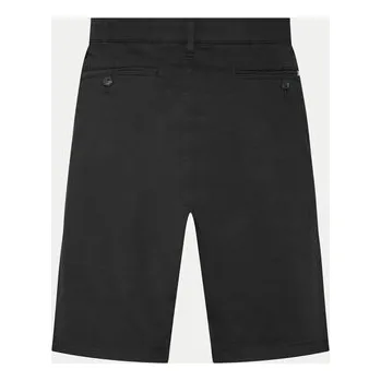 Pánské kraťasy s.Oliver Šortky z materiálu 2143799 Černá Regular Fit 30