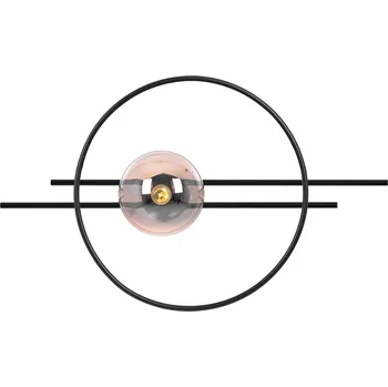 Nástěnné svítidlo Kaja Corsa nástěnné svítidlo 1x40 W černá-jantarová K-5346