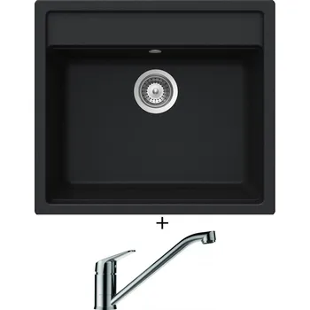 Granitový dřez Granitový dřez SET Schock MONO N-100 Magma + Schock EVINAS 577000 nerez