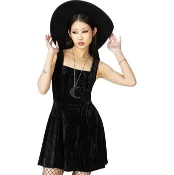 Dámské šaty šaty dámské KILLSTAR - Evetta - Black - S