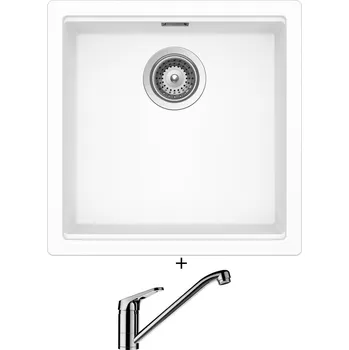 Granitový dřez Granitový dřez SET Schock KIRUNA N-100 Day + Schock COSMO 525001 chrom