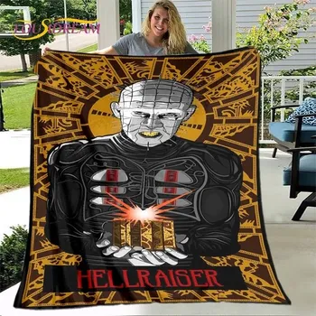 deka Teplá flanelová deka s hororovými postavami - 20,150x180cm