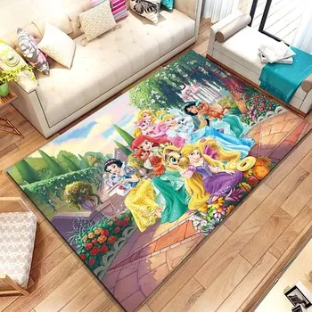 Koberec Velký dětský koberec s princeznami - P,80x160cm