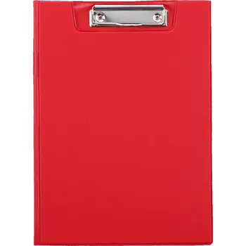 Deska s klipem Auro A4, dvojitá, červená