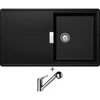 Granitový dřez Granitový dřez SET Schock TIA D-100 Magma + Schock COSMO 525122 chrom