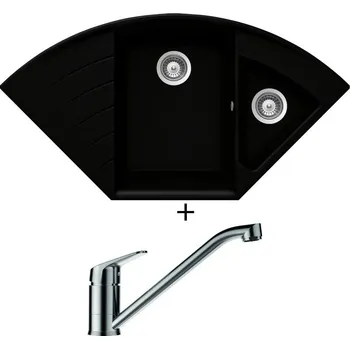 Granitový dřez Granitový dřez SET Schock LOTUS C-150 Puro + Schock EVINAS 577000 nerez