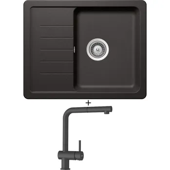Granitový dřez Granitový dřez SET Schock TOLEDO D-100XS Stone + Schock EPOS 540127 Stone