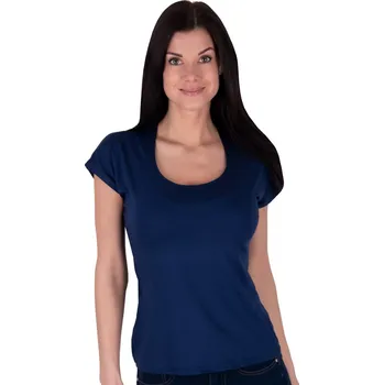 Dámské jednobarevné tričko Inea Edition II Babell Barva/Velikost: giada (zelená) / S/M