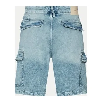 Pánské kraťasy s.Oliver Džínové šortky 2144355 Modrá Relaxed Fit 33