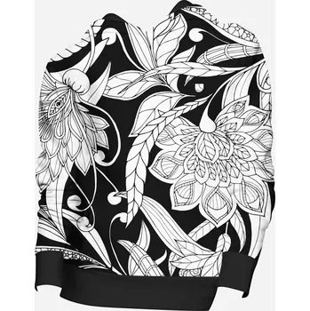 Dámská mikina UTOPY Dámská sportovní mikina White Passion fullprint Velikost: XXL